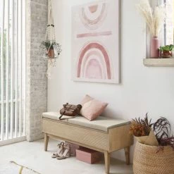 Maisons Du Monde Meubles D'entrée Et à Chaussures Banc D'entrée Avec Coffre De Rangement En Manguier Et Acacia Massifs -Meubles d'appoint Soldes banc d entree avec coffre de rangement en manguier et acacia massifs 1000 7 21 209736 6