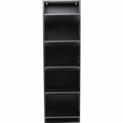 Kare Design Meubles D'entrée Et à Chaussures Casier à Chaussures 5 Tiroirs En Acier Gris Anthracite -Meubles d'appoint Soldes casier a chaussures 5 tiroirs en acier gris anthracite 4