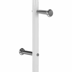 Beliani Portemanteaux Et Patères Dressing Blanc -Meubles d'appoint Soldes dressing blanc 3