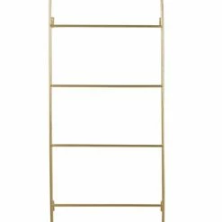 Maisons Du Monde Valets De Nuits Et Portants Echelle Murale Portant En Métal Doré