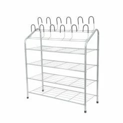 Compactor Meubles D'entrée Et à Chaussures Étagère Range-chaussures 69,5x88cm -Meubles d'appoint Soldes etagere range chaussures 69 5x88cm 5