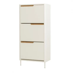 Produits populaires 17 Meubles & Design Meubles D'entrée Et à Chaussures Meuble à Chaussures Design En Bois Blanc