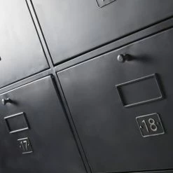 Maisons Du Monde Meubles D'entrée Et à Chaussures Meuble à Chaussures En Métal Noir Finition Mate Et Patinée L103 -Meubles d'appoint Soldes meuble a chaussures en metal noir finition mate et patinee l103 1000 12 0 209469 3