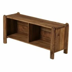 Grenier Alpin Meubles D'entrée Et à Chaussures Meuble à Chaussures En Pin Recyclé -Meubles d'appoint Soldes meuble a chaussures en pin recycle 1