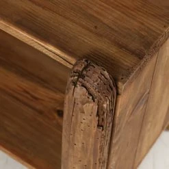 Grenier Alpin Meubles D'entrée Et à Chaussures Meuble à Chaussures En Pin Recyclé -Meubles d'appoint Soldes meuble a chaussures en pin recycle 5