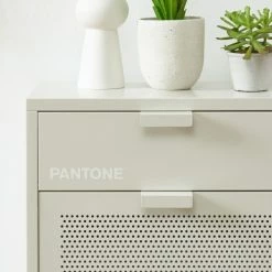 Pantone Meubles D'entrée Et à Chaussures Meuble à Chaussures Métal Beige Sable 3 Portes 11 Pantone Meubles D'entrée Et à Chaussures Meuble à Chaussures Métal Beige Sable 3 Portes -Meubles d'appoint Soldes meuble a chaussures metal beige sable 3 portes 3