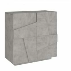 Dmora Meubles D'entrée Et à Chaussures Meuble à Chaussures Moderne Effet Bois Béton