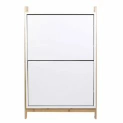 The Home Deco Factory Meubles D'entrée Et à Chaussures Meuble à Chaussures Scandinave Blanc