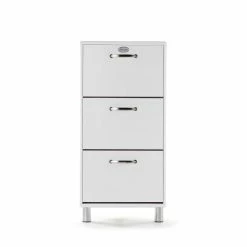 Tenzo Meubles D'entrée Et à Chaussures Meuble à Chaussures Vintage H121cm Blanc