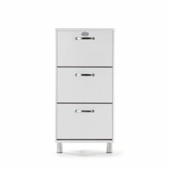 Tenzo Meubles D'entrée Et à Chaussures Meuble à Chaussures Vintage H121cm Turquoise -Meubles d'appoint Soldes meuble a chaussures vintage h121cm blanc