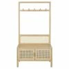 Maisons Du Monde Meubles D'entrée Et à Chaussures Meuble D'entrée 2 Portes Cannage En Rotin -Meubles d'appoint Soldes meuble d entree 2 portes cannage en rotin 1000 11 31 219668 1