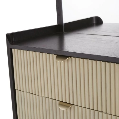 Maisons Du Monde Meubles D'entrée Et à Chaussures Meuble D'entrée 4 Tiroirs Structure Noire 5 Maisons Du Monde Meubles D'entrée Et à Chaussures Meuble D'entrée 4 Tiroirs Structure Noire – Image 3