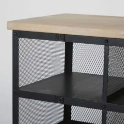 Maisons Du Monde Meubles D'entrée Et à Chaussures Meuble D'entrée En Pin Massif Et Métal Noir 7 Maisons Du Monde Meubles D'entrée Et à Chaussures Meuble D'entrée En Pin Massif Et Métal Noir -Meubles d'appoint Soldes meuble d entree en pin massif et metal noir 1000 5 10 209479 3