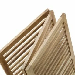 Wadiga Paravents Paravent 3 Panneaux En Bois De Palownia -Meubles d'appoint Soldes paravent 3 panneaux en bois de palownia 2