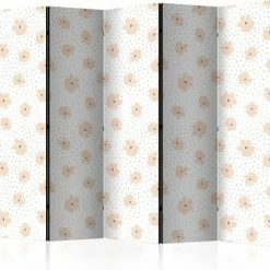 Artgeist Paravents Paravent 5 Volets Blanc