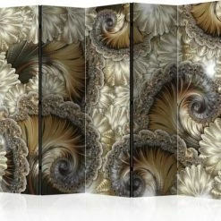 Artgeist Paravents Paravent 5 Volets Marron