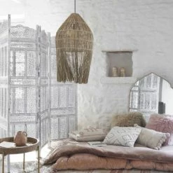 Maisons Du Monde Paravents Paravent Blanchi -Meubles d'appoint Soldes paravent blanchi 1000 4 15 210345 2