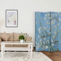Legendarte Paravents Paravent - Cloison Amandier En Fleurs - Van Gogh Cm 145x170 (4 Volets) 8 Legendarte Paravents Paravent - Cloison Amandier En Fleurs - Van Gogh Cm 145x170 (4 Volets) -Meubles d'appoint Soldes paravent cloison amandier en fleurs van gogh cm 145x170 4 volets 2