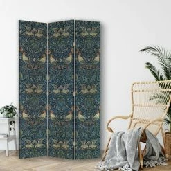 Legendarte Paravents Paravent - Cloison Bird - William Morris 110x150cm (3 Volets) 7 Legendarte Paravents Paravent - Cloison Bird - William Morris 110x150cm (3 Volets) -Meubles d'appoint Soldes paravent cloison bird william morris 110x150cm 3 volets 1