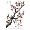 Legendarte Paravents Paravent Cloison Cherry Blossom Cm 110x150cm (3 Volets) 2 Legendarte Paravents Paravent Cloison Cherry Blossom Cm 110x150cm (3 Volets) -Meubles d'appoint Soldes paravent cloison cherry blossom cm 110x150cm 3 volets