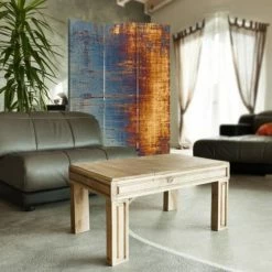 Legendarte Paravents Paravent - Cloison Contemporary Fade Effect Cm 110x150 (3 Volets) -Meubles d'appoint Soldes paravent cloison contemporary fade effect cm 110x150 3 volets 2