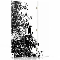 Legendarte Paravents Paravent - Cloison Forest Silhouette Cm 110x150 (3 Volets)