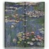Legendarte Paravents Paravent Cloison Nymphéas - Claude Monet 145x180cm (4 Volets) -Meubles d'appoint Soldes paravent cloison nympheas claude monet 145x180cm 4 volets