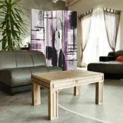 Legendarte Paravents Paravent - Cloison Sketch Effect Cm 110x150 (3 Volets) -Meubles d'appoint Soldes paravent cloison sketch effect cm 110x150 3 volets 2