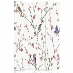 Legendarte Paravents Paravent - Cloison Songbirds 110x150cm (3 Volets)