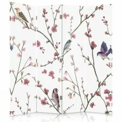 Legendarte Paravents Paravent - Cloison Songbirds 145x180cm (4 Volets)
