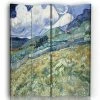 Legendarte Paravents Paravent - Cloison Vue De Saint-Rémy - Van Gogh Cm 145x170 (4 Volets) -Meubles d'appoint Soldes paravent cloison vue de saint remy van gogh cm 145x170 4 volets