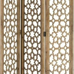 Thai Natura Paravents Paravent En Bois Clair