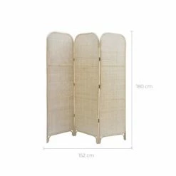 Rendez Vous Déco Paravents Paravent En Rotin -Meubles d'appoint Soldes paravent en rotin 2