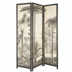 Maisons Du Monde Paravents Paravent Imprimé Exotique Bicolore