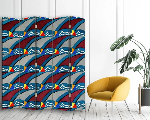 Legendarte Paravents Paravent Kunstgewerbliche Schmuckformen - C. Stoll Cm 180x170 (5x) 4 Legendarte Paravents Paravent Kunstgewerbliche Schmuckformen - C. Stoll Cm 180x170 (5x) – Image 2