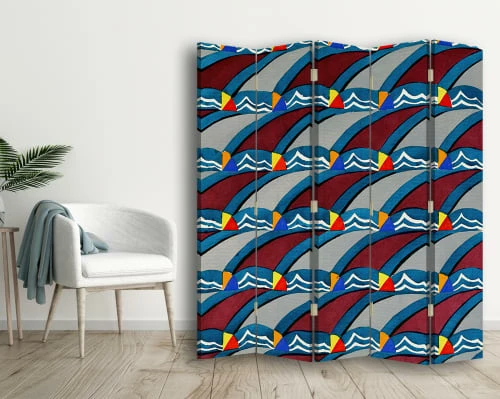 Legendarte Paravents Paravent Kunstgewerbliche Schmuckformen - C. Stoll Cm 180x170 (5x) 5 Legendarte Paravents Paravent Kunstgewerbliche Schmuckformen - C. Stoll Cm 180x170 (5x) – Image 3