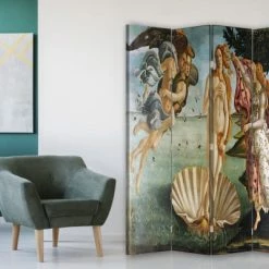 Legendarte Paravents Paravent La Naissance De Vénus - Sandro Botticelli Cm 145x170 (4x) 7 Legendarte Paravents Paravent La Naissance De Vénus - Sandro Botticelli Cm 145x170 (4x) -Meubles d'appoint Soldes paravent la naissance de venus sandro botticelli cm 145x170 4x 1