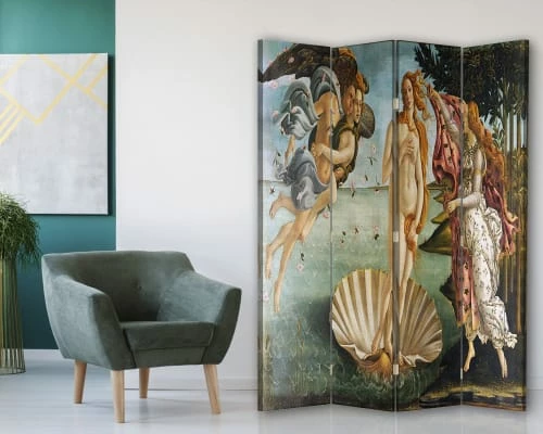 Legendarte Paravents Paravent La Naissance De Vénus - Sandro Botticelli Cm 145x170 (4x) 4 Legendarte Paravents Paravent La Naissance De Vénus - Sandro Botticelli Cm 145x170 (4x) – Image 2