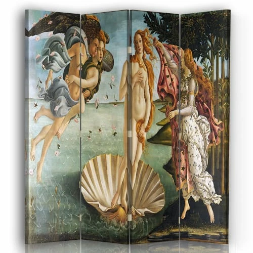 Legendarte Paravents Paravent La Naissance De Vénus - Sandro Botticelli Cm 145x170 (4x) 3 Legendarte Paravents Paravent La Naissance De Vénus - Sandro Botticelli Cm 145x170 (4x)