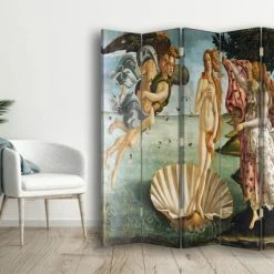 Legendarte Paravents Paravent La Naissance De Vénus - Sandro Botticelli Cm 180x170 (5x) 8 Legendarte Paravents Paravent La Naissance De Vénus - Sandro Botticelli Cm 180x170 (5x) -Meubles d'appoint Soldes paravent la naissance de venus sandro botticelli cm 180x170 5x 2