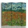 Legendarte Paravents Paravent Le Champ Des Coquelicots - Van Gogh Cm 180x170 (5 Volets) 2 Legendarte Paravents Paravent Le Champ Des Coquelicots - Van Gogh Cm 180x170 (5 Volets) -Meubles d'appoint Soldes paravent le champ des coquelicots van gogh cm 180x170 5 volets