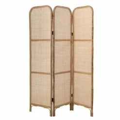 Meubles & Design Paravents Paravent Moderne Rotin Naturel