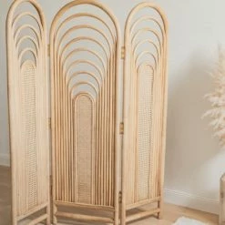 Saudara Collections Paravents Paravent Rotin Et Cannage -Meubles d'appoint Soldes paravent rotin et cannage 4