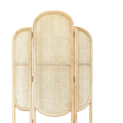 Saudara Collections Paravents Paravent Triptyque En Cannage Naturel