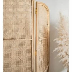 Saudara Collections Paravents Paravent Triptyque En Cannage Naturel -Meubles d'appoint Soldes paravent triptyque en cannage naturel 3