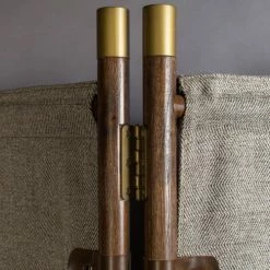 Dutchbone Paravents Paravent Vintage Marron -Meubles d'appoint Soldes paravent vintage marron 2