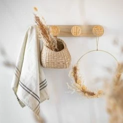 Maisons Du Monde Portemanteaux Et Patères Patère 4 Crochets Marron -Meubles d'appoint Soldes patere 4 crochets marron 1000 16 34 225657 3