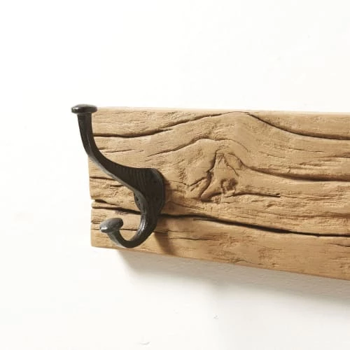 Maisons Du Monde Portemanteaux Et Patères Patère 5 Crochets En Bois Recyclé Et Métal Noir 5 Maisons Du Monde Portemanteaux Et Patères Patère 5 Crochets En Bois Recyclé Et Métal Noir – Image 3