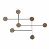 Maisons Du Monde Portemanteaux Et Patères Patère 7 Crochets En Bois De Manguier Et Métal Noir -Meubles d'appoint Soldes patere 7 crochets en bois de manguier et metal noir 1000 9 15 221128 1