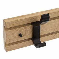 Five Simply Smart Portemanteaux Et Patères Patère Bambou 6 Têtes Coulissantes -Meubles d'appoint Soldes patere bambou 6 tetes coulissantes 1